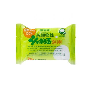 【令和・早い者勝ちセール】シャボン玉石けん　シャボン玉 純植物性 浴用 100g ( 無添加石鹸 ) ( 4901797003013 )