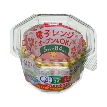 【令和・早い者勝ちセール】東洋アルミエコープロダクツ おべんとケース プチフラワー S 84枚入 ( 4901987214090 )