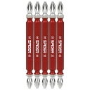 【送料込・まとめ買い×6点セット】SK11 スパイダードライバービット SPD-285-5