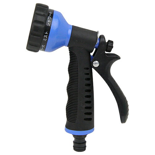 【送料込・まとめ買い×6点セット】セフティー3 コイルホース用散水ノズル blue(1コ入)