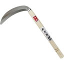 【送料込・まとめ買い×3点セット】千吉 ステンレス片刃薄鎌 180mm