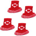 SK11 脚立用の脚カバー SKC-RED-4P(4コ入 1セット)(4977292919753)