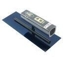 【送料込・まとめ買い×6点セット】金長 角コテ 油焼 0.5黒塗角柄 210mm リベットレス