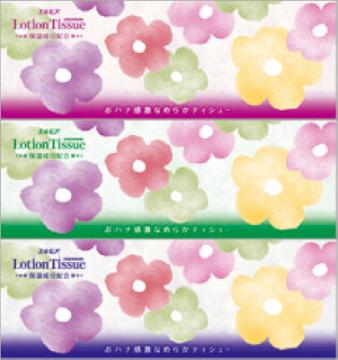 【週替わり特価D】 カミ商事 エルモア ローションティシュー 400枚 ( 200組 ) ×3箱パック ( 箱 ティッシュペーパー ) ( 4971633002692 ) ※お一人様最大1点限り