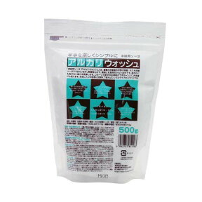 地の塩社 アルカリウォッシュ　500g ( セスキ炭酸ソーダ 住宅用洗浄剤 ) ( 4982757811183 )