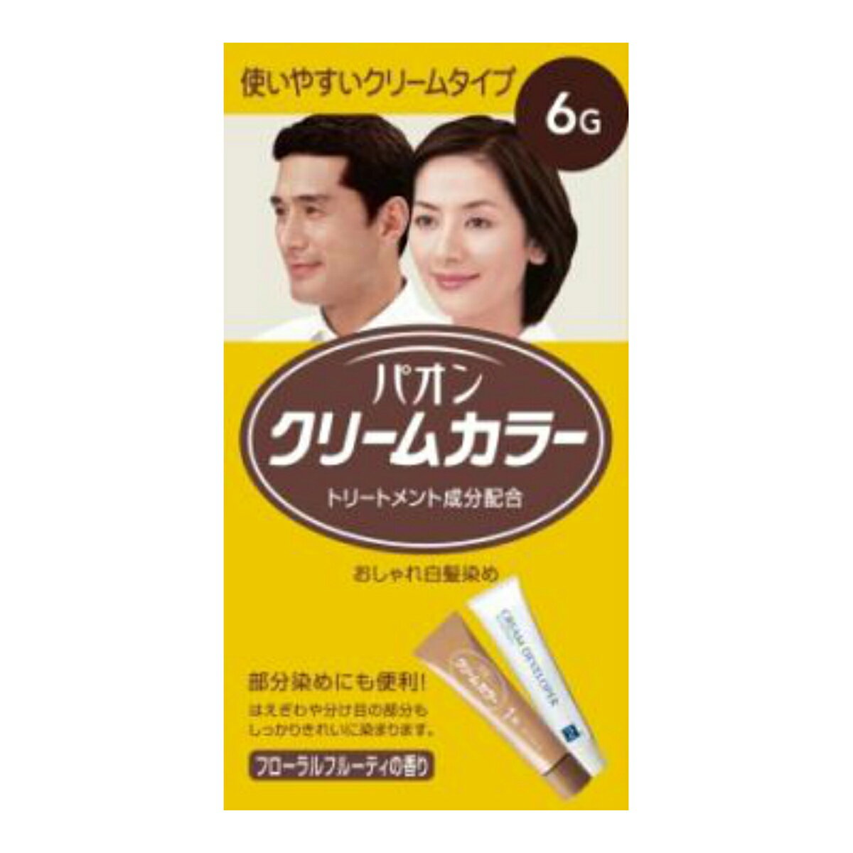 【36個で送料込】シュワルツコフ ヘンケル パオン クリームカラー6-G 自然な褐色 ( 女性用白髪染め ) ×36点セット ( 4987234130207 )