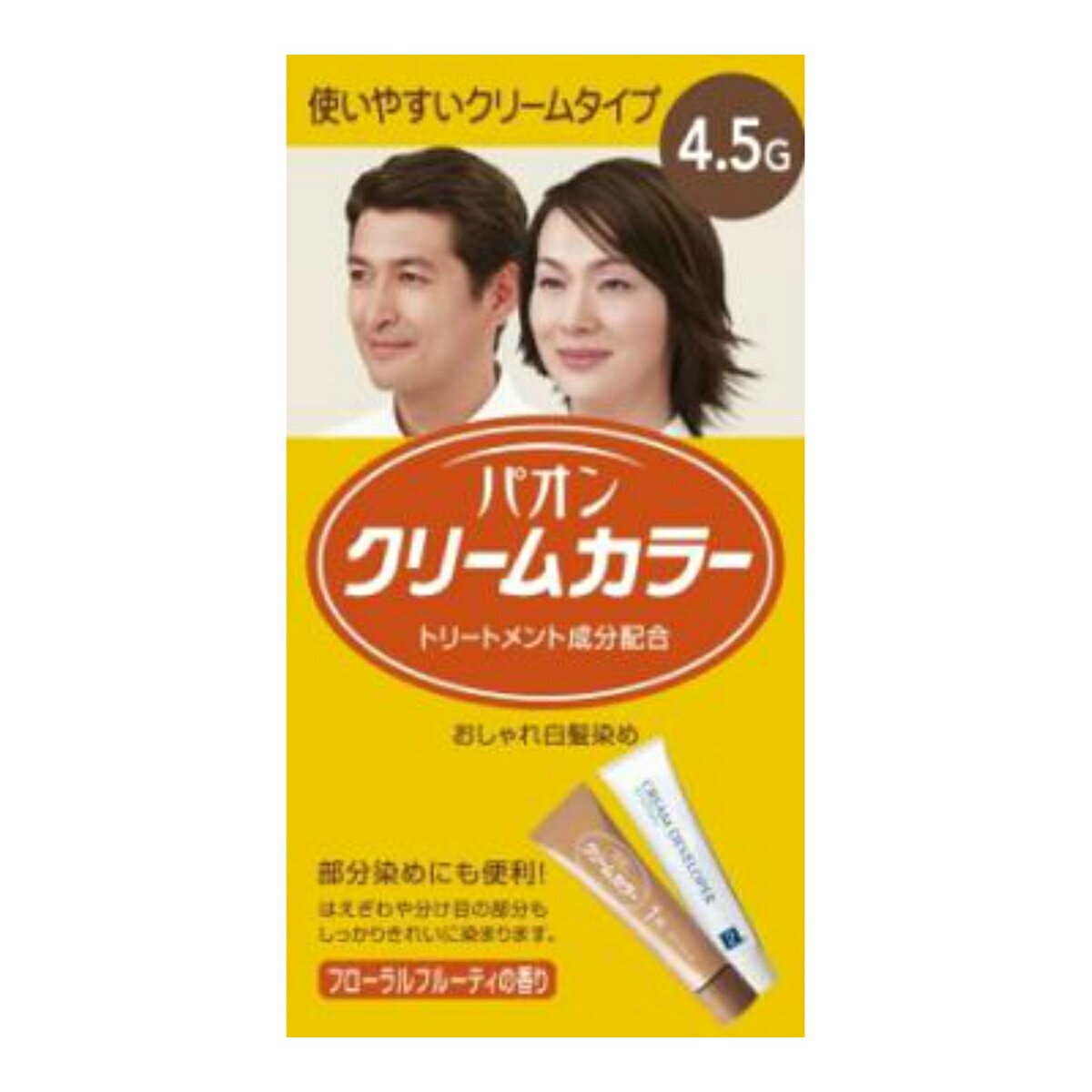 シュワルツコフ ヘンケル パオン クリームカラー4.5G 暖かみのある栗色 (ヘアカラー　白髪染め 女性用)( 4987234310463 )