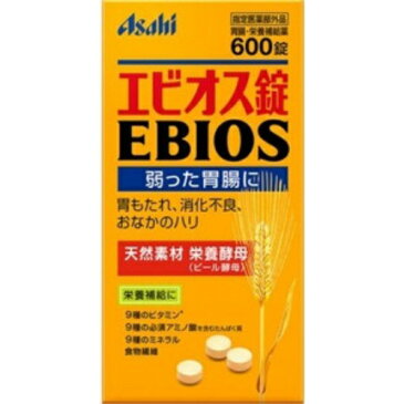 【送料込・まとめ買い×018】アサヒ エビオス錠 600錠 ×018点セット(4946842100033)