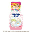 【数量限定】白元アース あわあわランド　すみっコぐらし　ももの香り 300ml　本体 入浴液（バブルバス　泡入浴剤） (4901559226735)※無くなり次第終了　パッケージ変更の場合あり