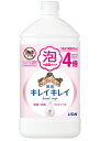 ライオン キレイキレイ 薬用 泡 ハンドソープ つめかえ用 特大サイズ 800ml　シトラスフルーティ 殺菌＋消毒　医薬部外品（4903301282198）※無くなり次第終了