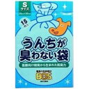 【令和・早い者勝ちセール】クリロン化成　うんちが臭わない袋 BOS ペット用　S　15枚入り（ペット用　糞尿臭い対策） ( 4560224462207 )