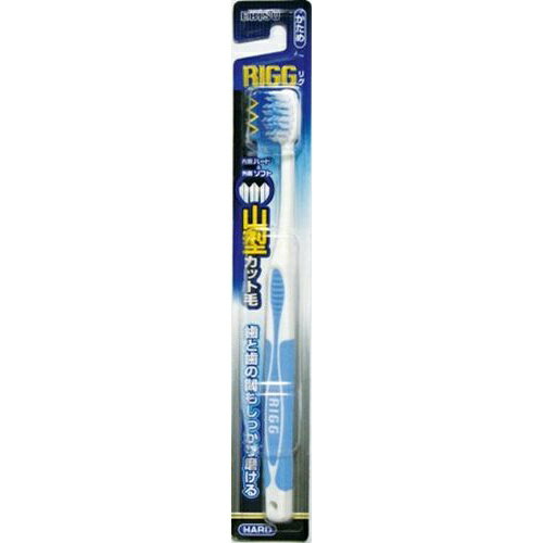 【配送おまかせ・送料込】 エビス リグ山型ハブラシ かため 【単品】 ※色は選べません【むし歯予防】
