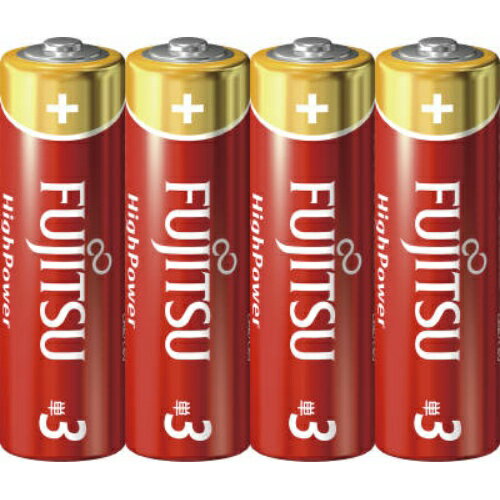 【配送おまかせ・送料込】 FDK FUJITSU HighPower-単3・4個 LR6FH(4S)【92G】