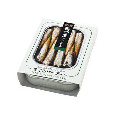 【送料込・まとめ買い×24】K&K 缶つま プレミアム オイルサーディン 105g×24点セット(食品・缶詰・つまみ )(4901592891259)※お取り寄せ