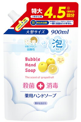 【決算セール】第一石鹸 薬用 泡ハンドソープ 詰替用 900mL 殺菌 消毒 医薬部外品（4902050681139）※無くなり次第終了