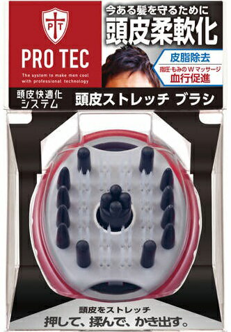 ライオン PRO TEC ( プロテク ) ウォッシングブラシ 頭皮ストレッチブラシ ( 4903301231240 )