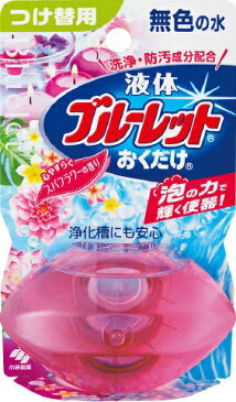 小林製薬 液体ブルーレットおくだけ スパフラワーの香り 無色の水 つけ替用 70ml ( 4987072039434 )