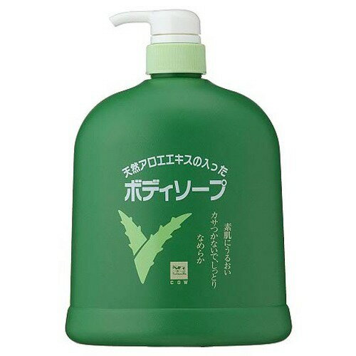 【送料無料・まとめ買い×3】牛乳石鹸共進社　カウブランド アロエボディソープ ポンプ 1.2L　本体 ( ボディ用石けん ) ×3点セット ( 4901525698016 )