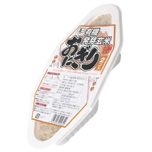 コジマフーズ コジマフーズ 有機発芽玄米おにぎり 90g×2個のサムネイル