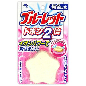 小林製薬 ブルーレットドボン2倍 せっけんの香り 無色の水 (トイレ用消臭剤)( 4987072071144 )