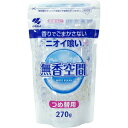 【令和・早い者勝ちセール】小林製薬　無香空間 大容量 つめかえ用 270g ( 室内・トイレ・ペット用 介護空間の消臭にも ) ( 4987072017258 ) 1