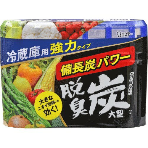 【まとめ買い×6】エステー　脱臭炭 冷蔵庫用 大型 240g 強力タイプ ( 冷蔵庫・冷凍庫用消臭剤 ) ×6点セット（4901070114306）