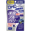 【送料無料・まとめ買い×3】DHC 速攻ブルーベリー 20日分 40粒