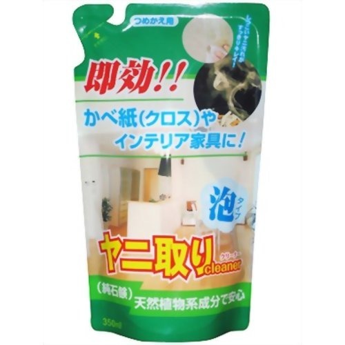 【送料無料・まとめ買い×5】友和ティポス 純石鹸 ヤニ取りクリーナー つめかえ用 350ml×5点セット ( 4516825003554 ) 1