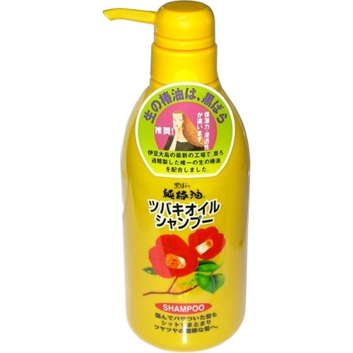 黒ばら本舗　黒ばら 純椿油 ツバキオイルシャンプー500ml　本体 ( 4901508972706 )