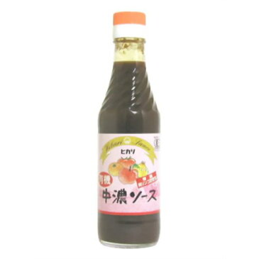 【メーカー直送・代引不可・同梱不可】 【光食品】 ヒカリ 有機中濃ソース 250ml