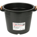 【送料込・まとめ買い×5点セット】赤長 DIYプラバケツ ブラック 13型(1コ入)(3)