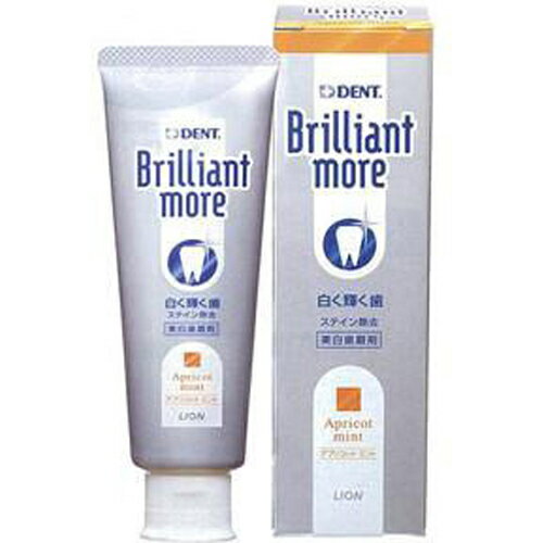 ライオン デント(DENT.) ブリリアントモア アプリコットミント 90gのサムネイル