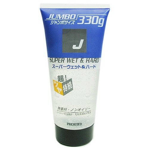 　どんな髪質も思い通りにキマる！ツヤツヤセットが超持続するヘアジェルです。J スーパーウェット&amp;ハードジェル330gやわらかい髪も硬い髪も思い通りにキメる事ができる、ジェルタイプの整髪料です。ガッチリと固定し、ツヤツヤ感のあるスタイルを長時間持続させます。白い粉が出にくく、ノンオイリータイプなので洗い落としが簡単です。ハーブエキス・シルクプロテイン・パンテノール配合。ドライヤーの熱や紫外線から髪を守ります。髪に香りが残らない無香料タイプです。毎日欠かさずしっかりスタイリングしたいと言う方にオススメの、ジャンボサイズ330g。 ご使用方法●適量を髪になじませ、ヘアスタイルを整えます。●乾燥後は手やブラシを通さないでください。●水をつければ簡単に再整髪できます。 ご使用上の注意頭皮に異常のあるとき、または異常があらわれたときはご使用をおやめください。 成分水、グリセリン、変性アルコール、PEG-8、PVP、ローズ水、ローズマリーエキス、加水分解シルク、パンテノール、ヒドロキシエチルセルロース、ポリクオタニウム-11、カルボマー、TEA、オキシベンゾン-5、EDTA-4ナトリウム、メチルパラベン、プロピルパラベン 販売_製造元： 柳屋本店ブランド：柳屋JJAN：49030182169431cs：24広告文責：アットライフ株式会社TEL 050-3196-1510※商品パッケージは変更の場合あり。メーカー欠品または完売の際、キャンセルをお願いすることがあります。ご了承ください。