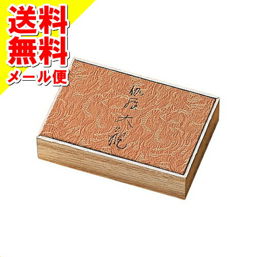 商品詳細上質で辛み・深みのある沈香・伽羅をたっぷり用い、白檀・生薬系香料がさらにその魅力を高めます。香りの王者が誇る幽玄の香り。穏やかにお部屋に香りが漂います。SPEC商品サイズ:高さ68mm×幅100mm×奥行24mm箱含む重量:約68g燃焼時間:約13分セット内容(成分):　タブ粉、香料★お取り寄せになるため、発送にお時間を頂いております。発売元:株式会社日本香堂広告文責：アットライフ株式会社TEL 050-3196-1510※商品パッケージは変更の場合あり。メーカー欠品または完売の際、キャンセルをお願いすることがあります。ご了承ください。