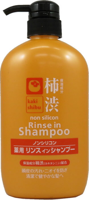 区分：医薬部外品商品名：薬用柿渋リンスインシャンプー 600ml内容量：600mlブランド：柿渋原産国：日本柿渋エキス配合のリンスインシャンプー天然由来成分柿渋エキス（保湿成分カキタンニン）＆有効成分グリチルリチン酸ジカリウム配合。ニオイのもとをスッキリ洗浄し、フケ・かゆみ、髪・頭皮の汗臭を防ぎます。きめ細かな豊かな泡立ちで、ニオイの原因となる汗や汚れ、余分な皮脂をしっかり洗い落とします。トリートメント成分配合で、指通りなめらかな髪に仕上げます。髪と頭皮にやさしい弱酸性＆ノンシリコン。使用方法：ノズルを左に回転させて頭部を上げ、中身が出るまで数回空押ししてください。髪をぬらし、適量を髪全体につけ、泡立てて洗ってください。その後、洗い流してください。JANコード:4582400830167商品番号：101-*016-12353広告文責：アットライフ株式会社TEL 050-3196-1510※商品パッケージは変更の場合あり。メーカー欠品または完売の際、キャンセルをお願いすることがあります。ご了承ください。