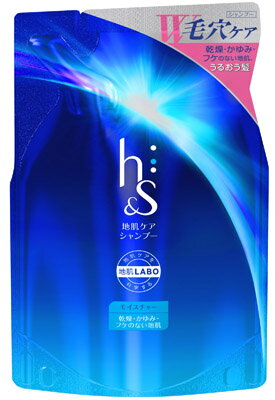 P＆G エイチアンドアス h＆s　モイスチャーシャンプー つめかえ 315ML(シャンプー　詰め替え) (4902430680240)