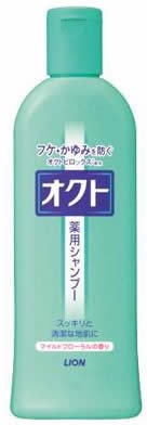 【送料込・まとめ買い×4点セット】ライオン　オクトシャンプー 320ml　マイルドフローラルの香り　医薬部外品 (薬用シャンプー 本体)( 4903301437239 )