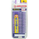 【令和・早い者勝ちセール】デンタルプロ 歯間ブラシ 15本入 サイズ6 ( LL ) 極太タイプ ( I字型歯間ぶらし ) ( 4973227834658 )