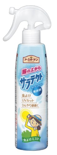 ※ 取り扱い終了※※ アース製薬　服の上からサラテクト ガーデンミスト 無香料 250ml ( UV吸収剤配合　ウォーターベースの虫除け ) ( 4901080293817 )