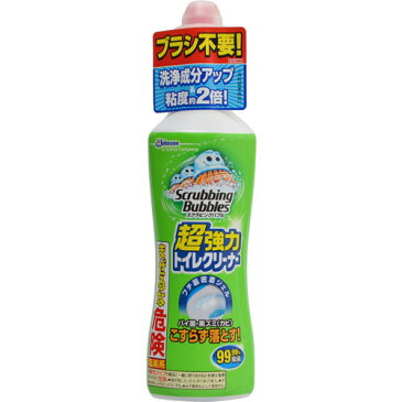 ジョンソン スクラビングバブル　強力トイレクリーナー　400G 本体(トイレ用洗浄剤 掃除)（4901609005440）