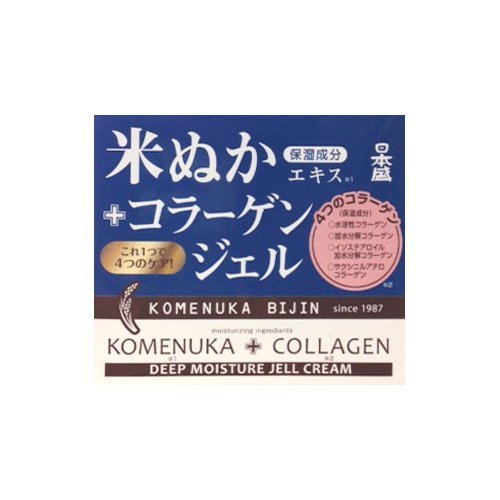 【送料無料・まとめ買い×10】日本盛 米ぬか美人　コラーゲンジェル　100g ( 保湿ジェルクリーム ) ×10点セット ( 4904070054689 ) 3