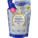 【送料無料・まとめ買い×3】コーセー　サボンドブーケ　ホワイト ボディウォッシュ つめかえ 400ml　×3点セット ( 4971710385182 )