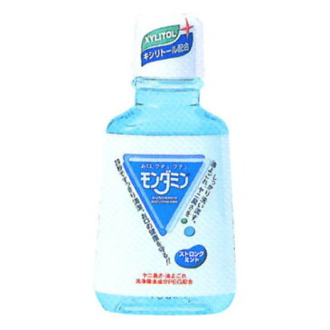 【GotoポイントUP】 アース製薬　モンダミン ストロングミント 80ml 本体ミニボトル ( 洗口液 ) ( 4901080307446 )