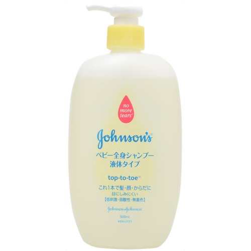 取り扱い終了※ 完売＿販売終了 ) ジョンソン ベビー全身シャンプー 液体タイプ 本体 500ml ( 4901730075916 )