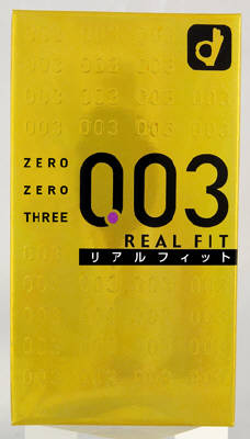 【10点セットで送料無料】オカモト　ゼロゼロスリー 003 リアルフィット 10個入　×10点セット　★まとめ買い特価！ ( 4547691689610 )