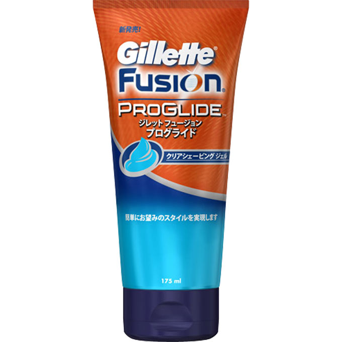 【10点セットで送料無料】P＆G　ジレット フュージョン プログライドクリア　シェービングジェル 175ml　 ( 髭剃り用ジェル ) ×10点セット　★まとめ買い特価！ ( 7702018286430 )