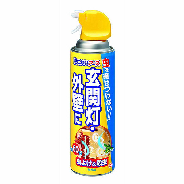 アース製薬　虫こないアース 玄関灯・外壁に 450ml ( 不快害虫忌避剤　スプレー ) ( 4901080256911 )