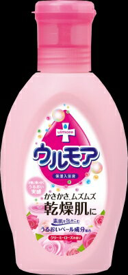 アース製薬　ウルモア 保湿入浴液 クリーミーローズの香り 600ml ( お風呂　入浴剤 ) ( 4901080539311 )