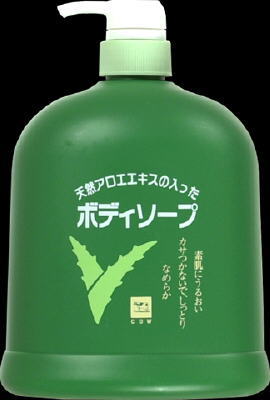 【送料無料・まとめ買い×3】牛乳石鹸共進社　カウブランド アロエボディソープ ポンプ 1.2L　本体 ( ボディ用石けん ) ×3点セット ( 4901525698016 )