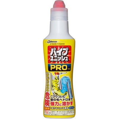 【送料込・まとめ買い×24】ジョンソン　パイプユニッシュ PRO 凝縮パワージェル　400g ×24点セット台所・浴室・洗面所の排水口・排水パイプ用洗浄剤　　まとめ買い特価！ケース販売 ( 4901609000926 )